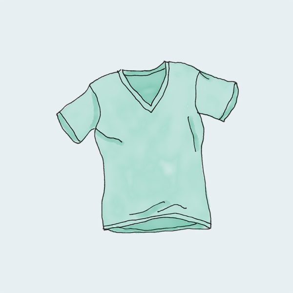 v neck t shirt